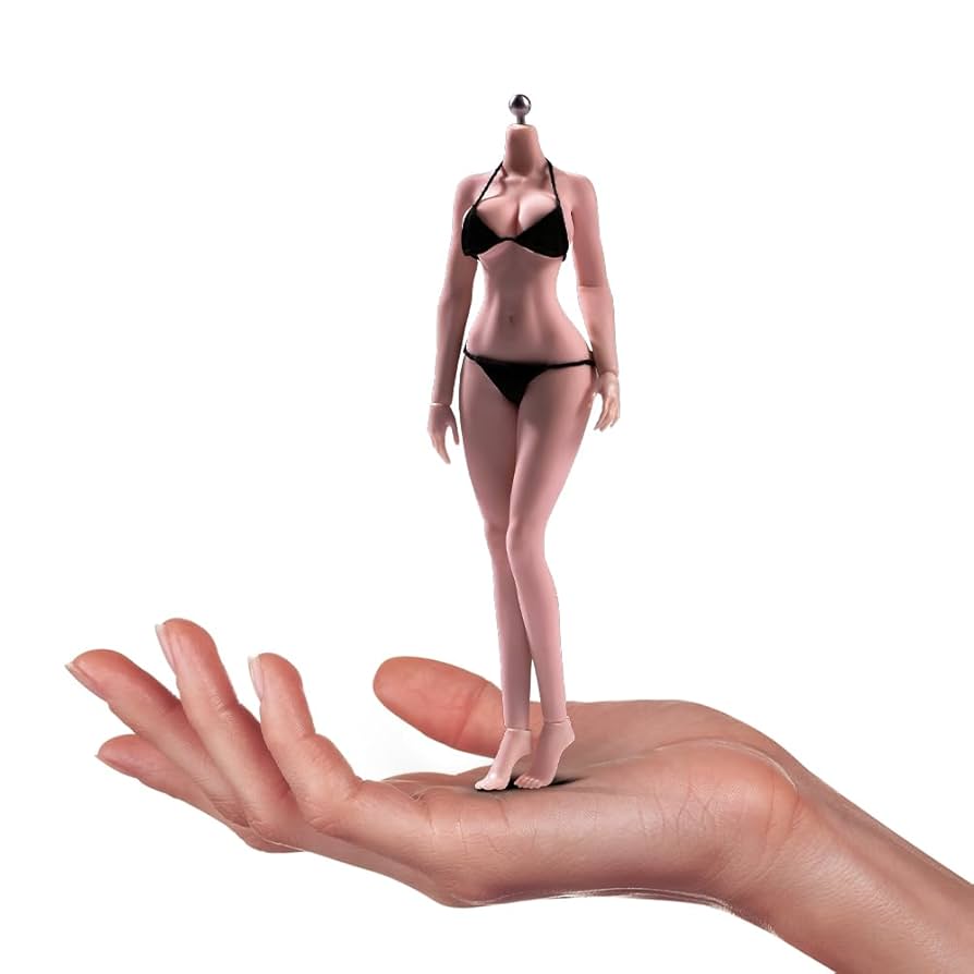 1/12 Scale Female Body, 6 inches Super Flexible Steel
